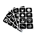 Tattoo Stencil Sticker Tattoo Templates for Face Body Painting Stencils