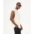 Men Clothing Oversized Sleeveless T-shirt Blank Plain Men's Tank Tops for Gym Drop Shoulder Cotton Men Gym Tank Tops Summer
