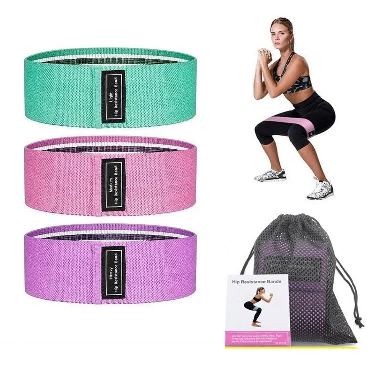 Manufacturer Booty Hip Circle Resistance Bands Non Slip Loop Eco-Friendly Durable Polyester Fabric for Legs and Butt