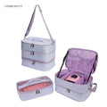 Portable Travel Portable Nail Organizer Professional Nail Bag Custom Nail Bag with Shoulder
