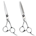 Big Thumb Ring Multi Sizes Japan 440C Professional Beauty Barber Shears Hair Cutting Thinning Scissors 5.5 Inch FJ 59-60 HRC
