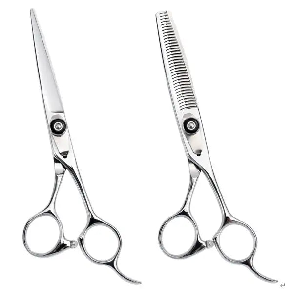 Big Thumb Ring Multi Sizes Japan 440C Professional Beauty Barber Shears Hair Cutting Thinning Scissors 5.5 Inch FJ 59-60 HRC