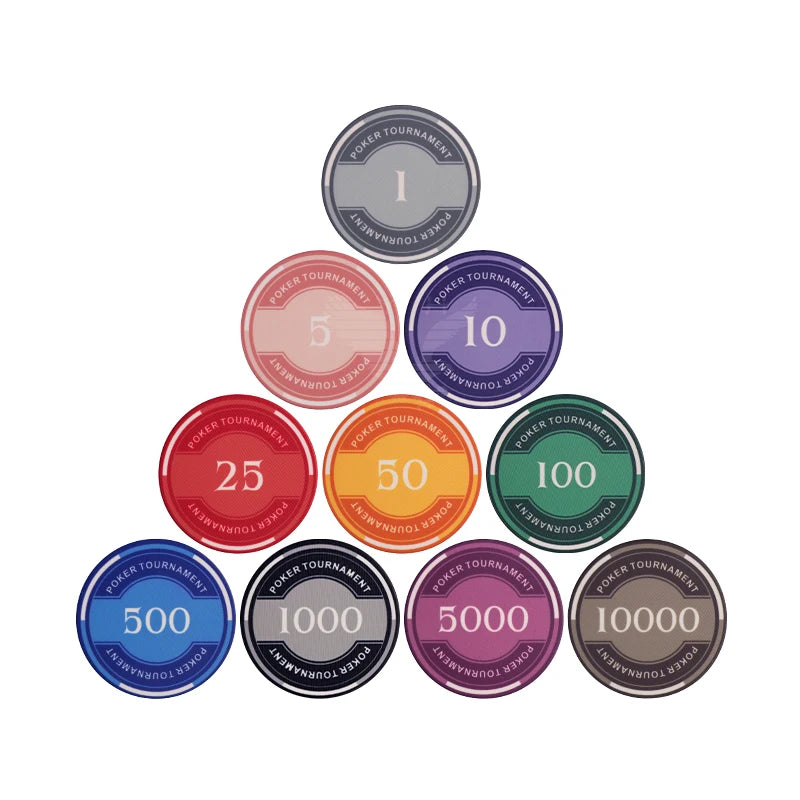 YH Factory Wholesale Newly Design 300/500pcs Ceramic Poker Chips Set With Aluminum Case MegaBDM
