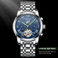 2022 Luxury Brand 6060 Calendar Watches Men WristWatch Stainless Steel Band Automatic Mechanical Watch