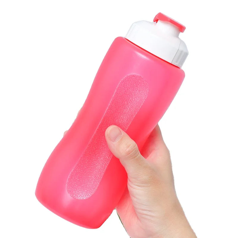 Wholesale Strap Carry 25 OZ Food Grade Squeeze Bicycle Water Bottle for Cycling Sports Gym Flip Top Water Bottle Summer Products