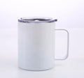 Blank Sublimation 12 OZ  Insulated Vacuum Car Travel Mug With Handle