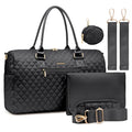 LOVEVOOK Portable Diaper Bag With Changing Pad and Pacifier Case Large Capacity  Fashion Weekender Travel Duffel Bags