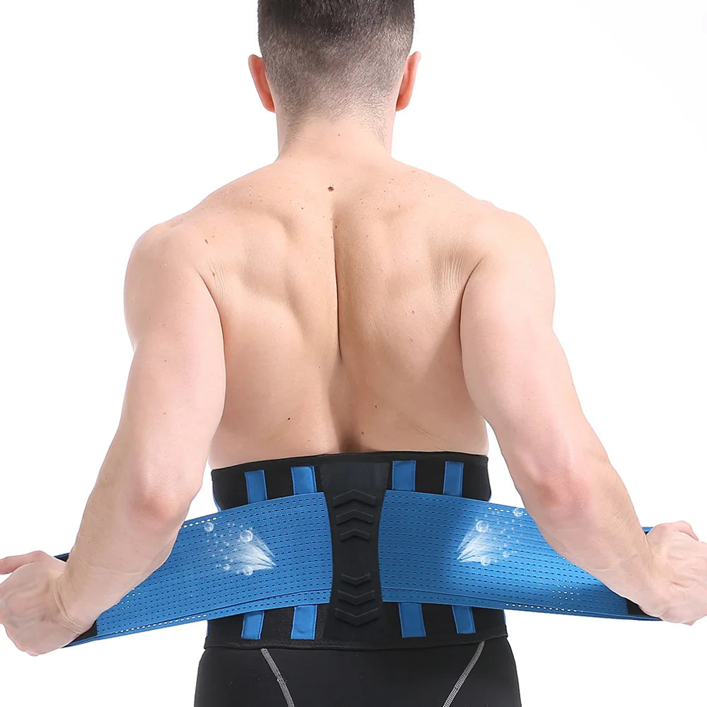 KSY Waist Trainer Belt Slimming Sauna Waist Trainer Brace Back Support Brace for Sports