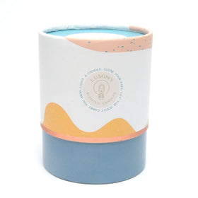Luxury Black Kraft Custom Logo Lid Recycled Materials Stamping Paper Round Tube Cylinder Candle Gift Box