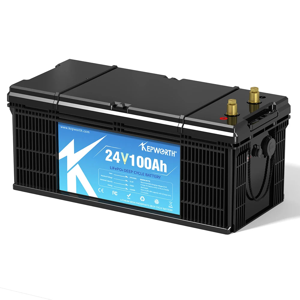Good Selling Kepworth 24V LiFePO4 60ah 80ah 100ah Lifepo4 Battery Pack Lifepo4 25.6V 60AH 80AH Lithium Iron Phosphate Battery