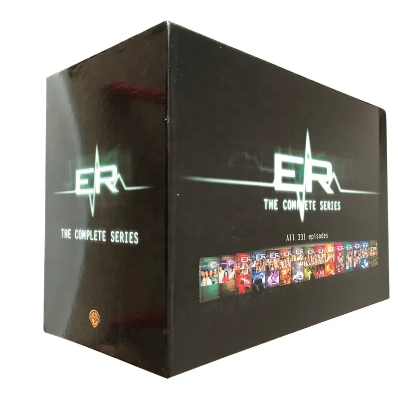 Manufacturer Disc Ddp SHIP  DVD BOXED SETS MOVIES TV Show Film Disk Duplication Printing Factory the ER Complete Series  90DVD