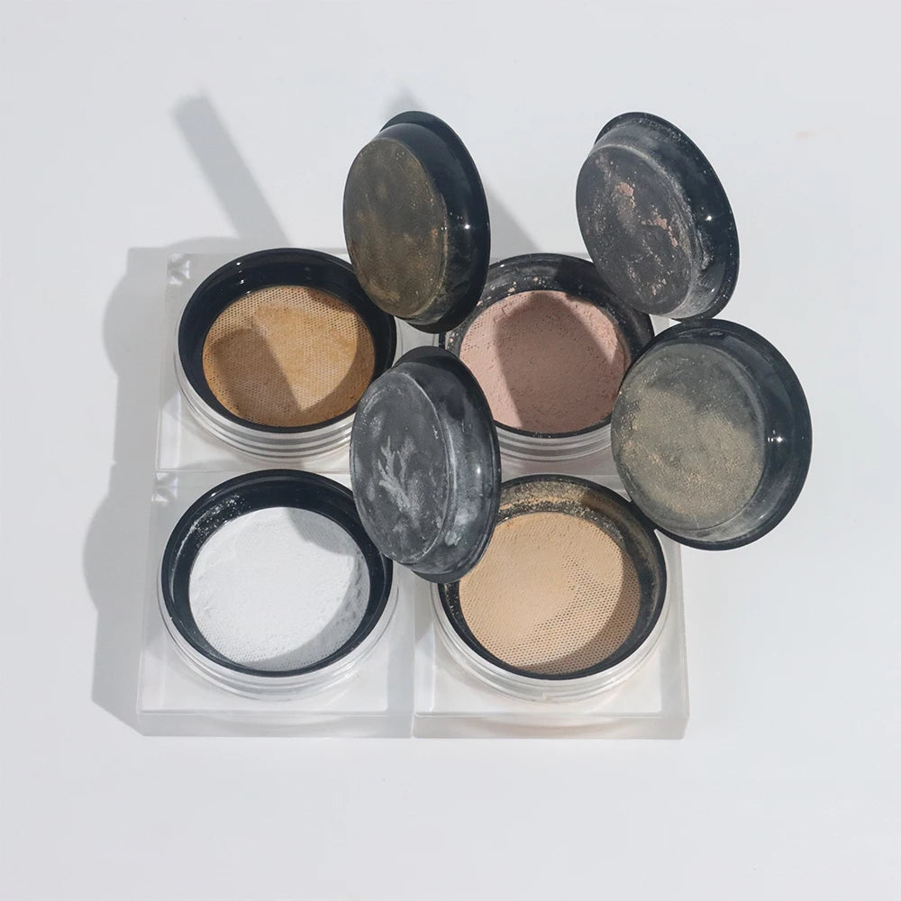 Facial Oil Control Vegan Waterproof Spf Cosmetics Private Label pink Makeup Loose Setting Powder