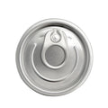 Hot Sale Custom 52mm Sliver Yellow Aluminum Metal Soda Bottle Easy Open Round Lid with Ring Full Open Lids Plastic PE Can Cover