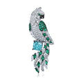 Zhanhao Cute Vivid Bird Brooch Women Winter Animal Pin Buckle Party Casual Badge Jewelry Accessories