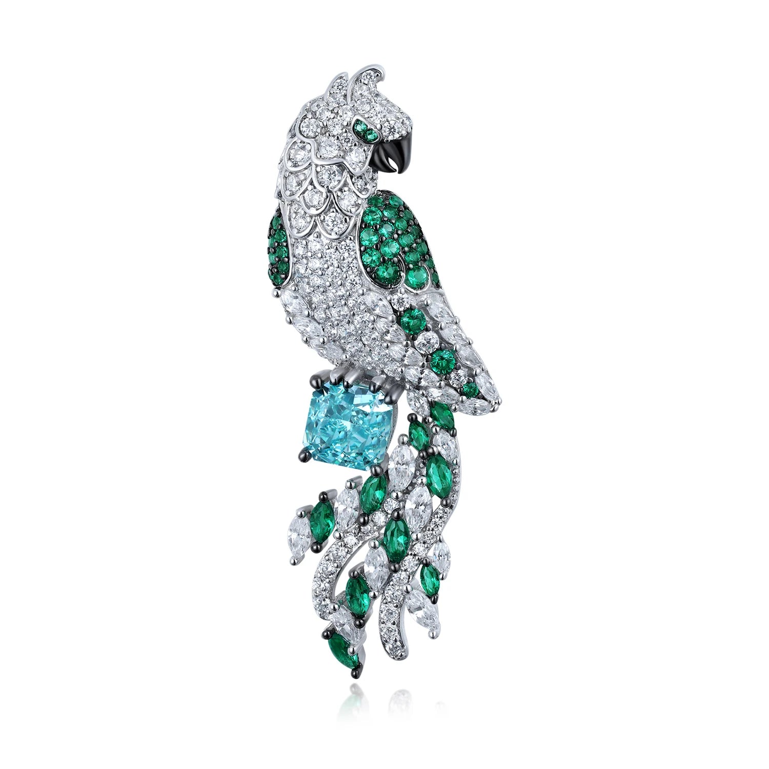 Zhanhao Cute Vivid Bird Brooch Women Winter Animal Pin Buckle Party Casual Badge Jewelry Accessories