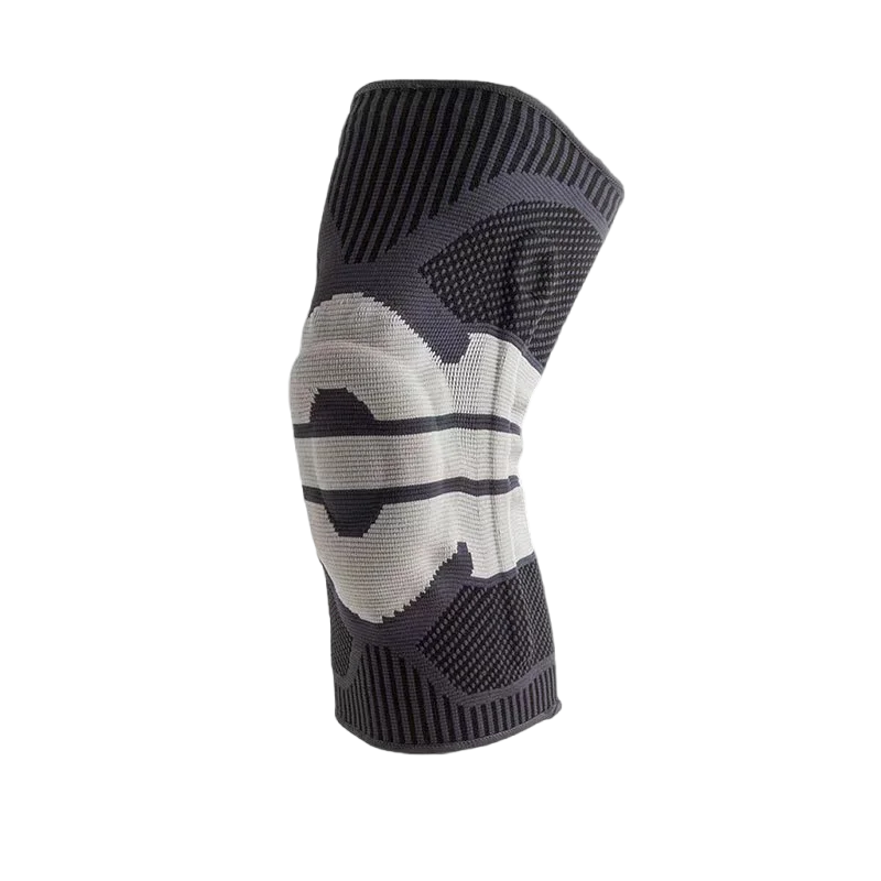 HX003 Ollas Nylon Silicon Knee Sleeve Compression Knee Brace Knee Support for Running Basketball
