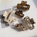 Wholesale Elegant 10.5cm/7.5cm Large Acetate Hair Claw Clip for Women and Girls Multicolor Acetic Acid Hair Accessories