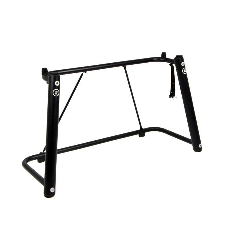 Factory Wholesale U Shape 88 Keys Foldable Durable Black/White Keyboard Piano Stand for Music Lovers & Beginners Students