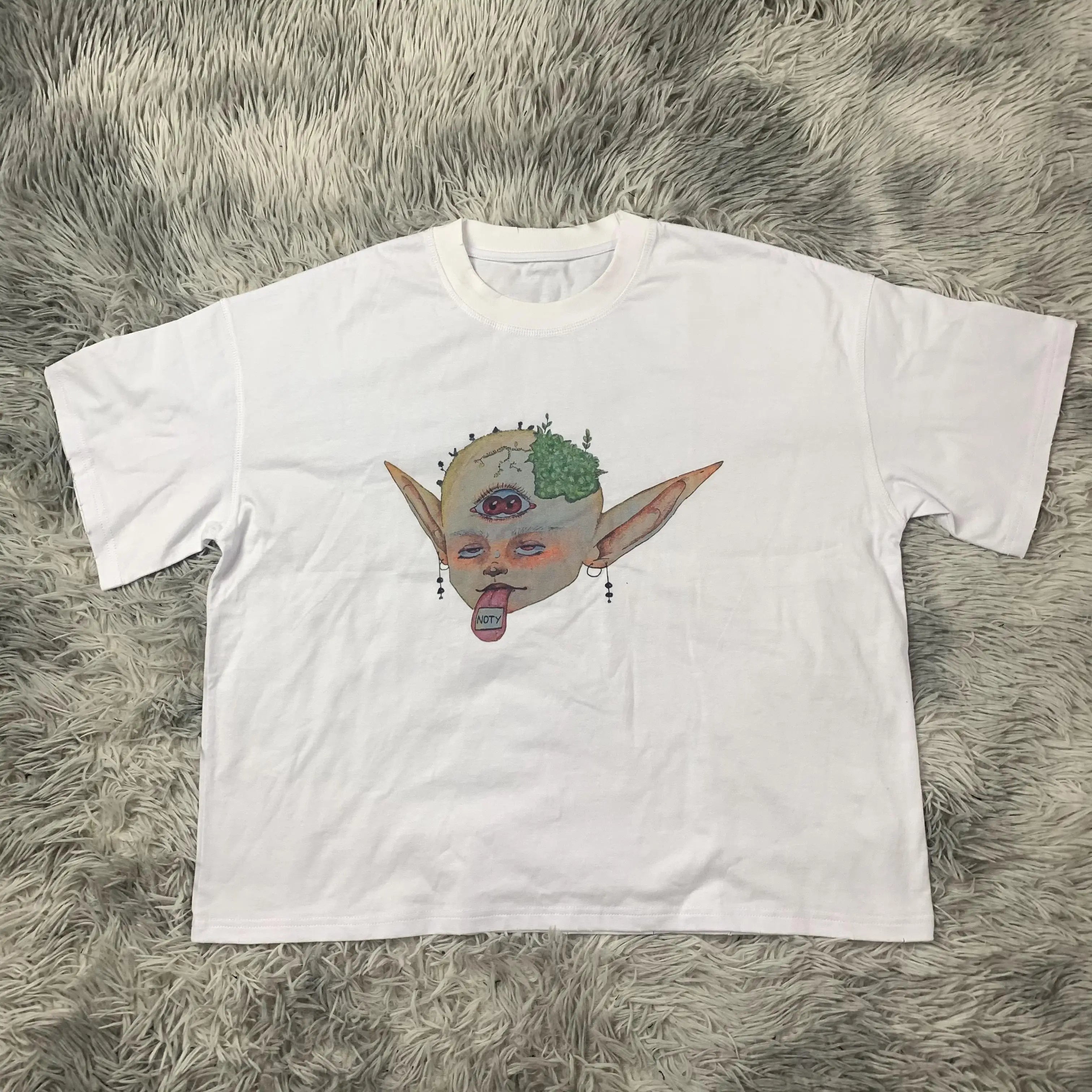 DENIMGUYS Custom Men's T-Shirts Oversized Blank Cotton Tee Streetwear Casual Graphic Printing Tshirts
