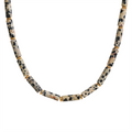 JINYOU 046 Luxury Natural Emperor Stone Chain Stainless Steel Handmade Trend Clavicle Necklace Fashion Collar Jewelry Women