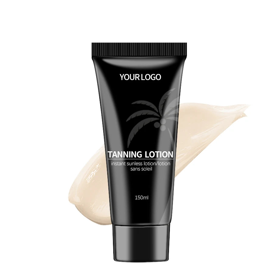 Wholesale Private Label Self Tanning Lotion Fast Dark Bronzing Sunless Tanner  Moisturizing Accelerator Sunbed Beach Tan Cream