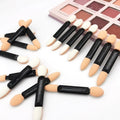 Nail Art 50 Pcs/bag Double Heads Mini Nail Sponge Brushes Disposable Brush Sponge 5.5cm