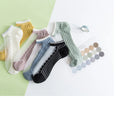 Ankle  Korean Media Summer Cotton Crystal Silk Women Transparent Ladies Elastic Sheer Socks