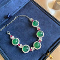 Jialin Jewelry butterfly Diamond Bracelet Women New Charms Genuine Jade Prices Factory Direct Jewelry Jade Bracelet