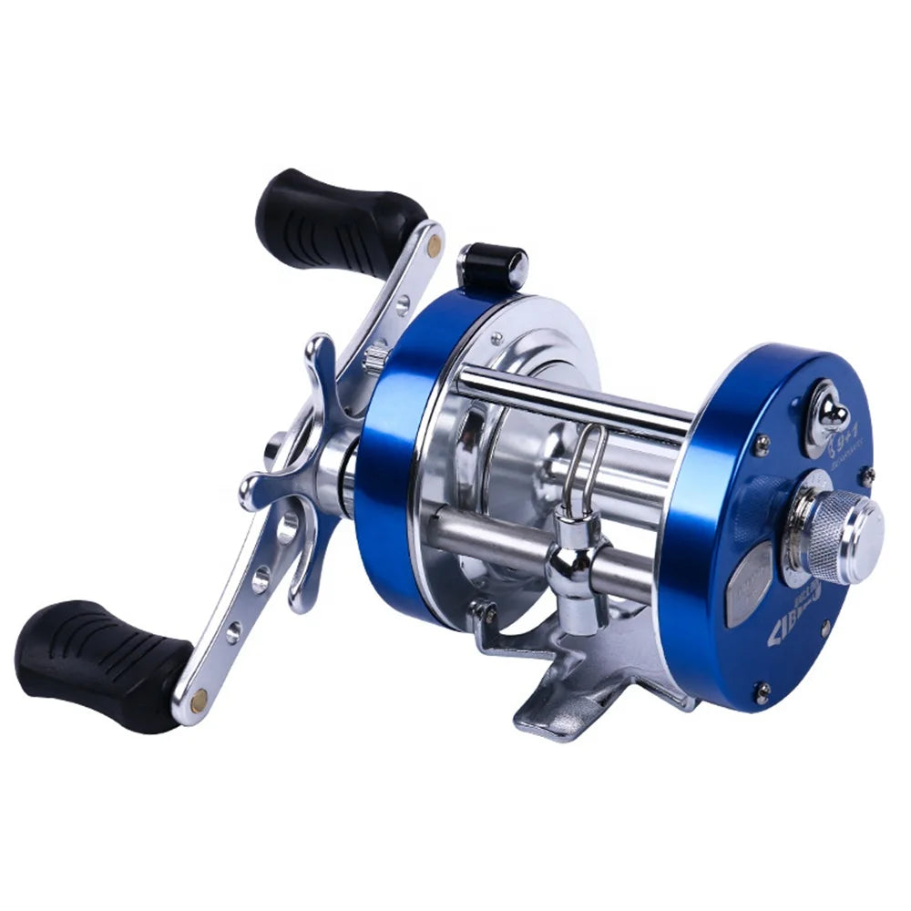 Newbility 5.2:1 6+1BB in Stock Full Metal Frame Trolling Reel Seawater Fishing Reels