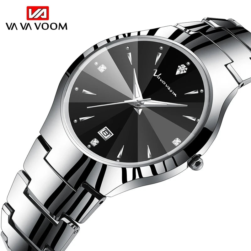 VA VA VOOM Custom Luxury Wholesale Design Brand Woman Watch Luxury Waterproof Fashion Diamond Watch Gift Ladies Quartz Watch