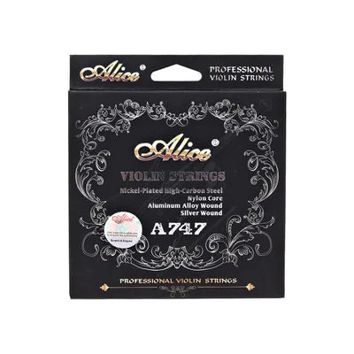 High Grade Professional Performance Alice A747 Nylon Steel Core Violin String Set