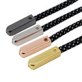 YH Wholesale DIY Handmade Rose Gold Metal Shoe Decorations Side Screw and Buckle Yips