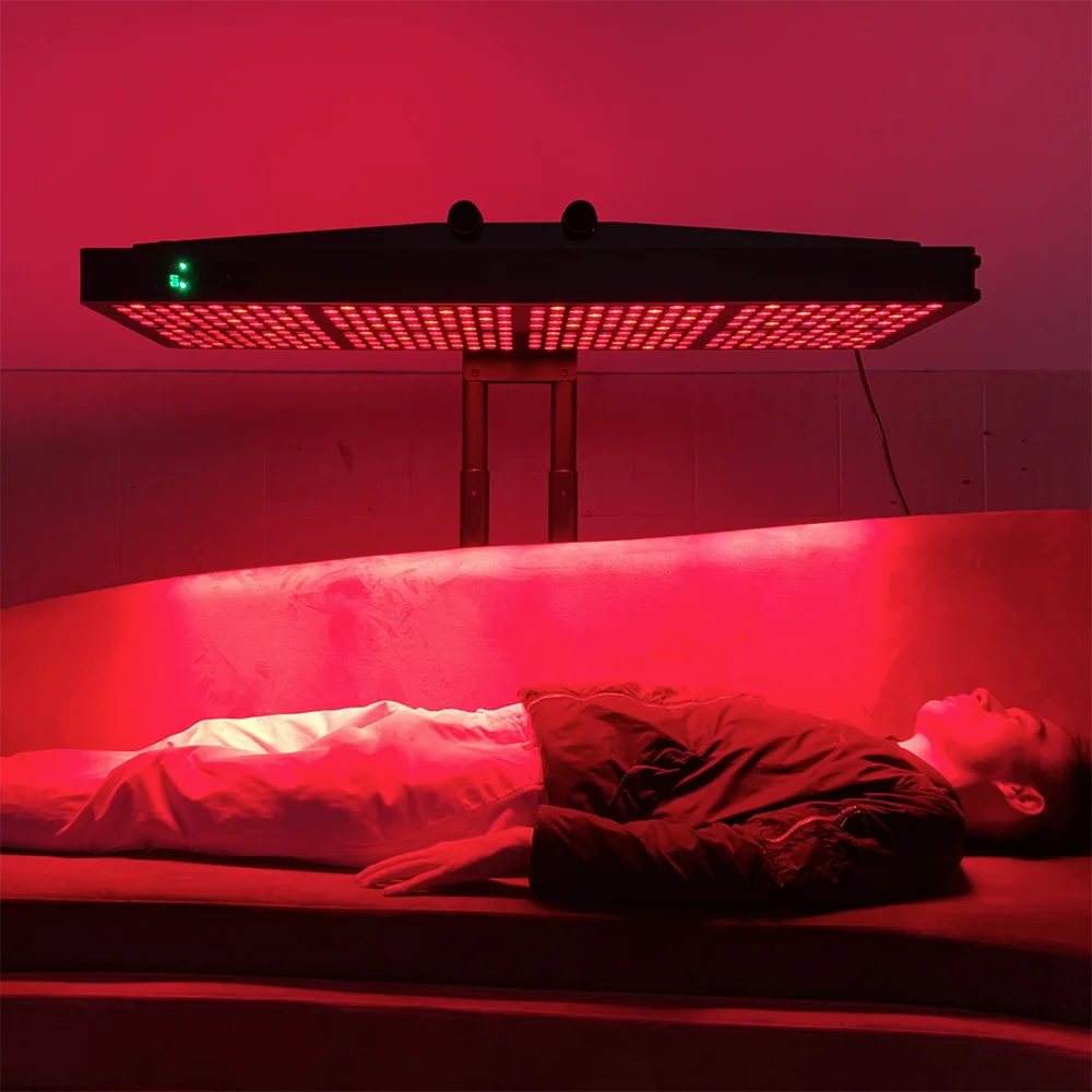 SUNGLOR OEM ODM 5 Wavelength Customization Full Body Standing Red Light Therapy Aluminum Panel with US Plug