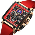 LIGE 8986 Quartz Watch Luxury Waterproof Watch for Men with Calendar Chronograph Luminous Hands Fashion Sports Male Wristwatch