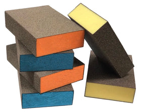 Sanding Sponge Blocks Square Double Sided Sanding Pads All Purpose Sandpaper Abrasive Tools OEM ODM
