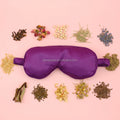 Satin Silk Case Linseed and Lavender Inside Eye Pillow for Relax Private Label Yoga Eye Pillow