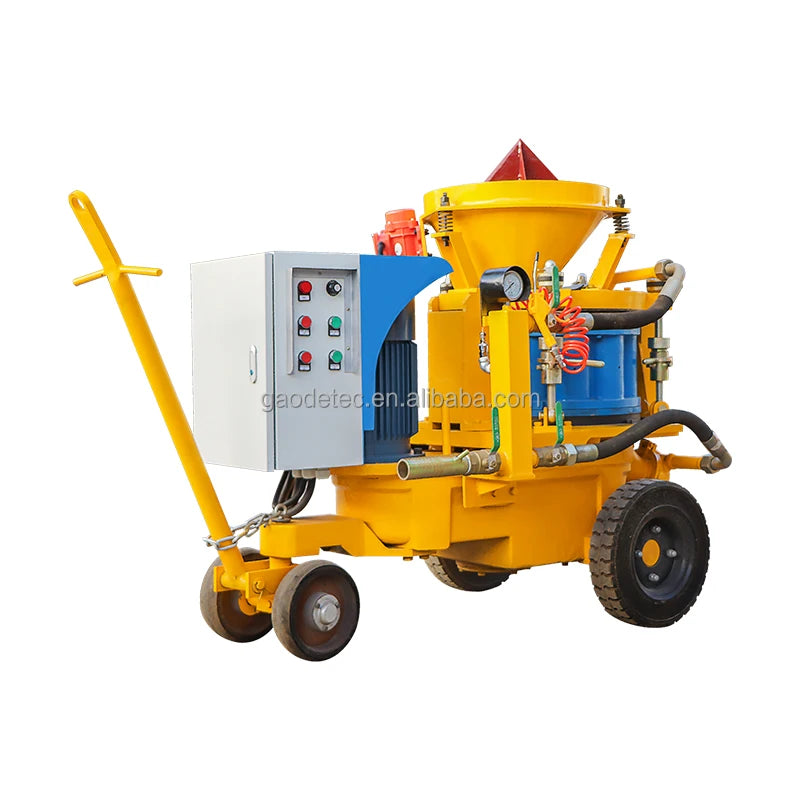 9m3/h Refractory Castable Gunning Machine for Repairing Cement Kiln