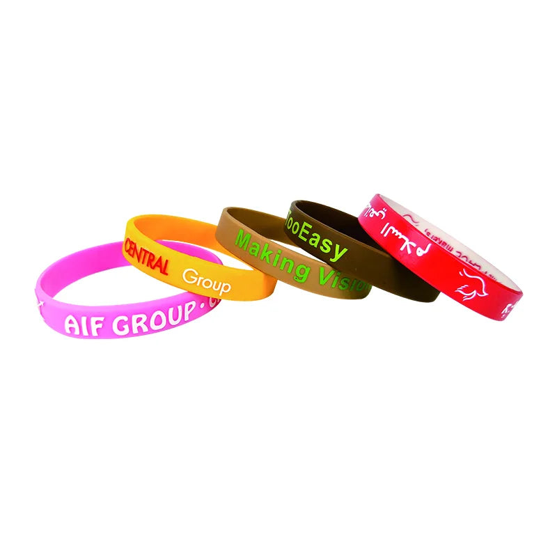 Custom Plastic Inspirational Wristband Election Silicone Bracelet
