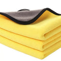 Microfiber Soft Absorbent Cleaning Cloth Big Size Custom logo Towel Dual-Sided Household Cleaning Car Washing and Drying