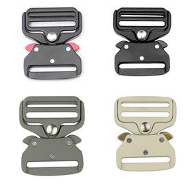 Waterproof Adjustable Release Buckle 1.5inch Metal Alloy Quick Release Buckle Manufacturer 38mmTactical Detachable Bag Buckle