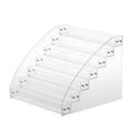 Manufacturer Factory Supplier  New Arrival Plexiglass Transparent Makeup Holder clear Acrylic Nail Polish Display Rack