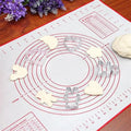 Wholesale 0.70mm Coloured Oven Silicone Baking Mats Silicone Mat Air Fryer Liner 40X30CM