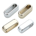 Circle Square Charms Mirror Polish Stainless Steel Connector Charms for DIY Making Bracelets Anklet Fashion Jewelry