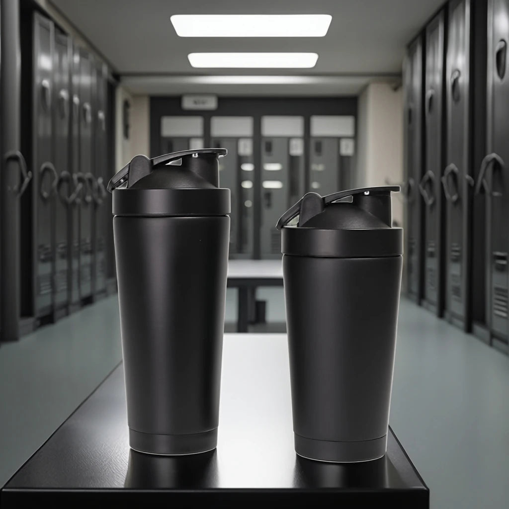 750ml Double-Wall Stainless Steel Insulated Gym Protein Shaker Tumbler 500ml Vacuum Shaker Bottle Sports Bottles