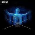 COEUS 1280 LED Full Size 3D Hologram Projector New Indoor Advertising Equipment with Spliced LED Fan Video Wall Display