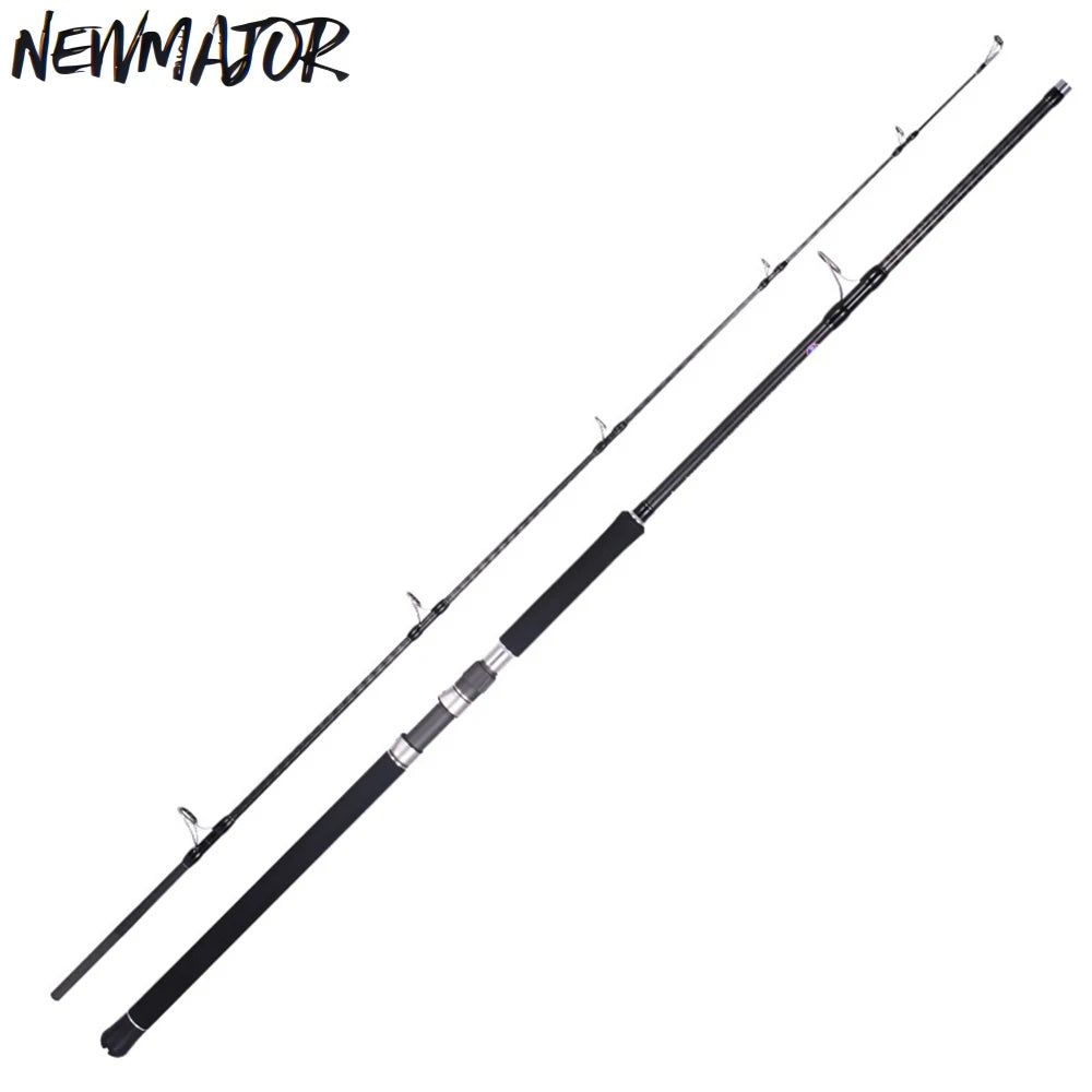 Lurekiller 2.28M 2.4M 60-180g PE4-8 28KG Fast Popping GT Tuna Blue Marlin Boat Rod with Fuji Carbon EVA Handle for Sea Fishing