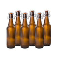 Manufacturer 750ml German Beer Bottle Flip Top 750ml Swing Top Beer Bottles Amber Kombucha Bottle No Leaking