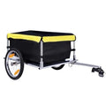 Outdoor Two Wheel Traction Bicycle Trailer Cargo Transportation Bicycle Trailer Foldable Cargo Bicycle Trailer
