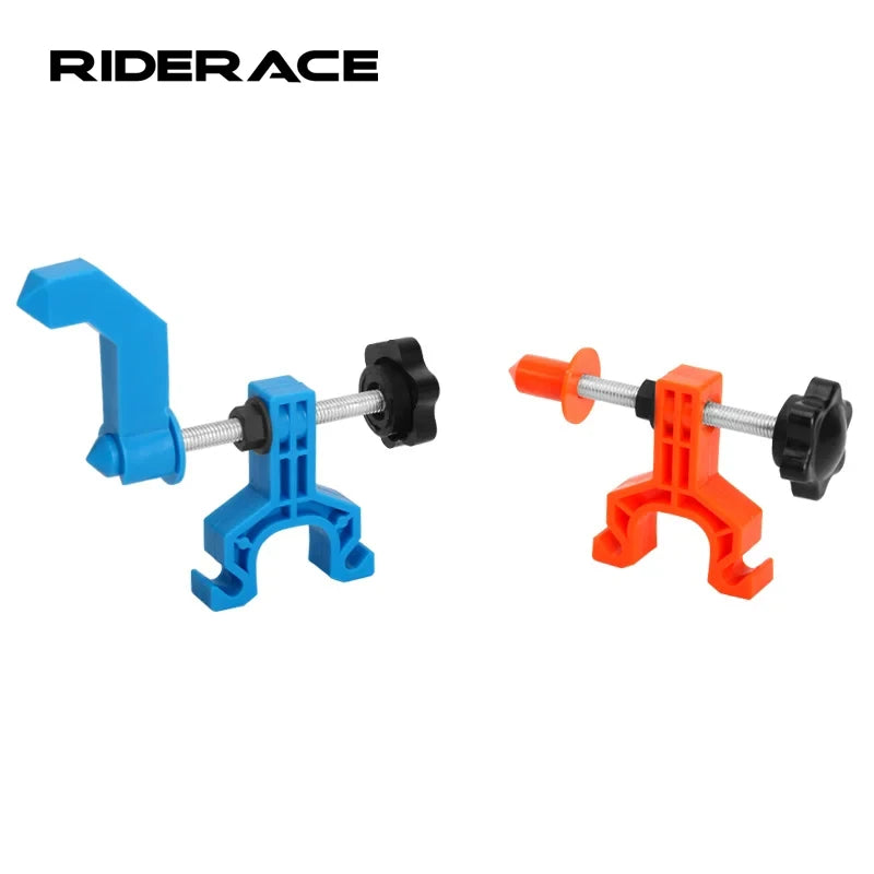 Riderace Mini Bicycle Wheel Truing Stand MTB Road Bike Rims Adjustment Tool With Spoke Wrench Repair Tool Cycling Repair Tool