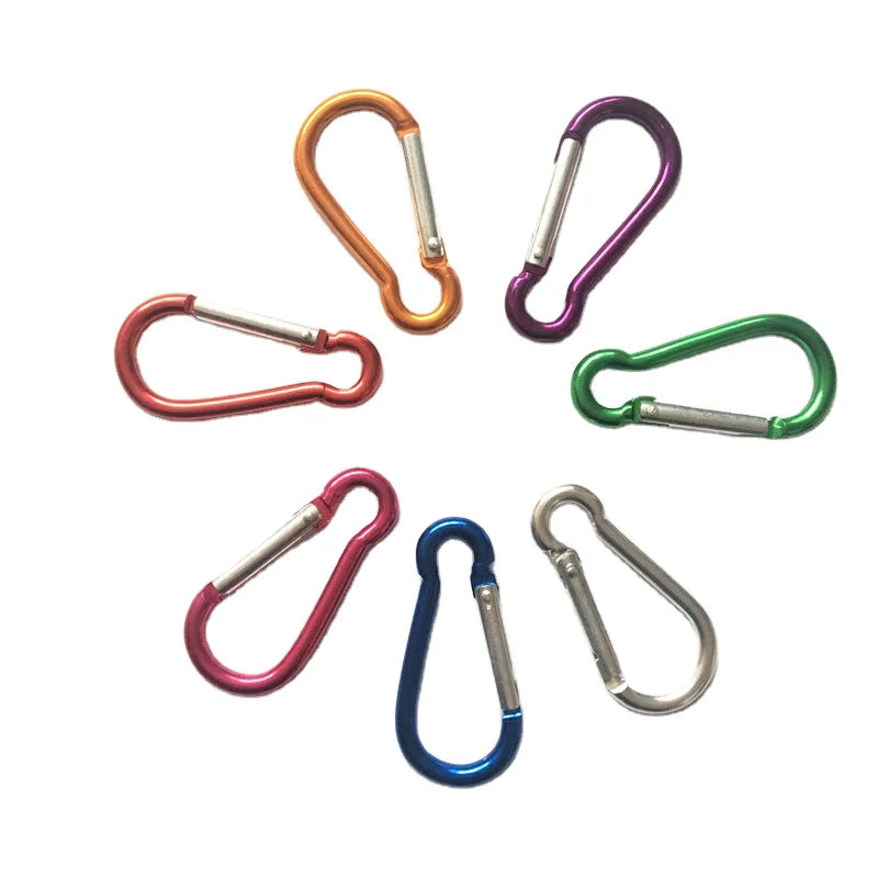 6# 6cm Gourd Shaped Aluminum Metal Carabiner